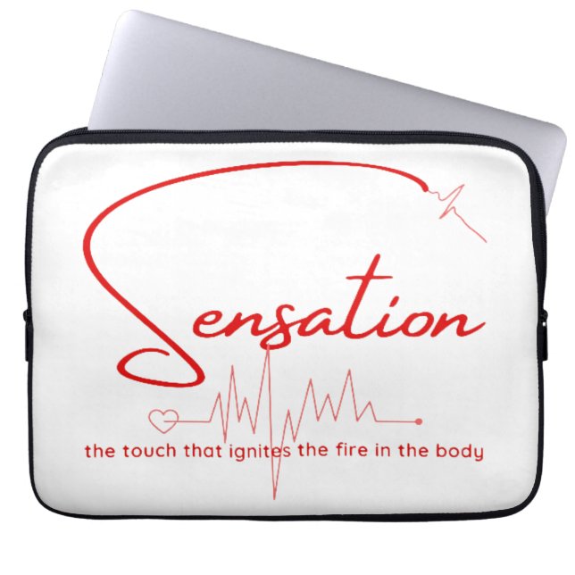 Sensation Pulse Heartline Laptop Fodral (Framsidan)