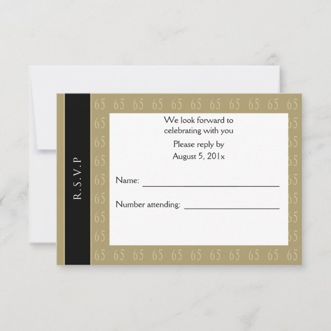 Sensation vid 65 OSORS inbjudan (Framsida)