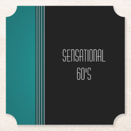 "Sensational 60's"-Anpassade Papper Underlägg