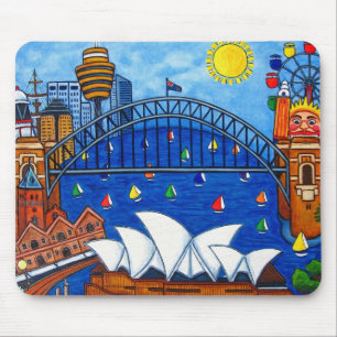 Sensational Sydney-Fullt Image Mouse Pad Musmatta