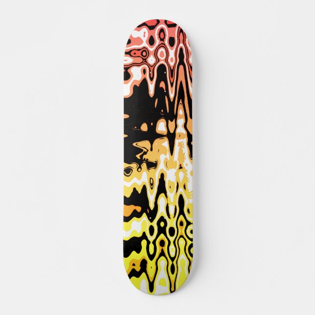 Sensationer Mini Skateboard Bräda 18,5 Cm (Framsida)