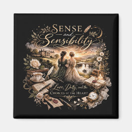 Sense and Sensibility Magnet