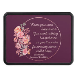 Sense And Sensibility Quote I - Cute Style Dragkroksskydd