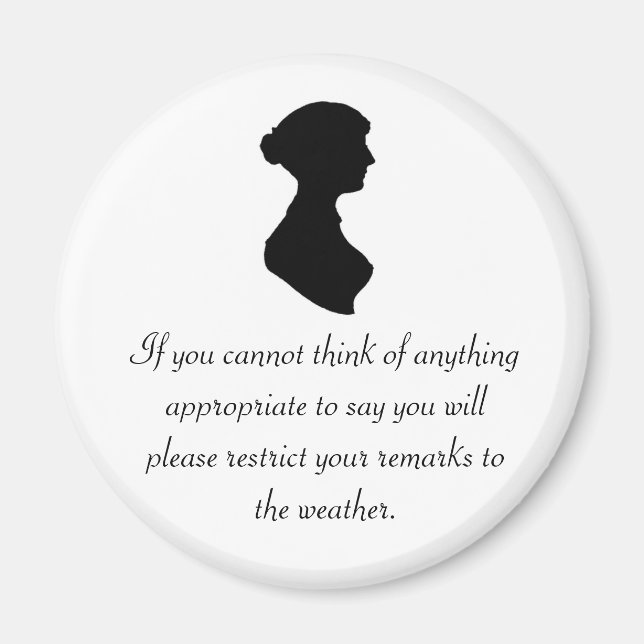 Sense och känslighet magnet (Framsidan)