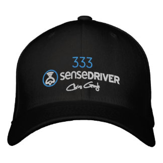 SenseDriver + 333 Chris Gayle Hat Broderad Keps