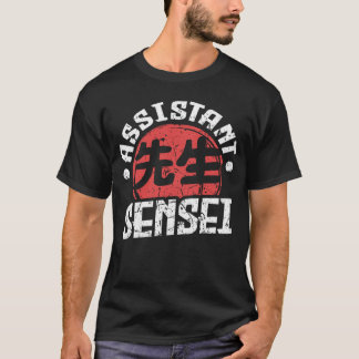 Sensei Japan Kanji Teacher Assistant Sensei Coach T Shirt