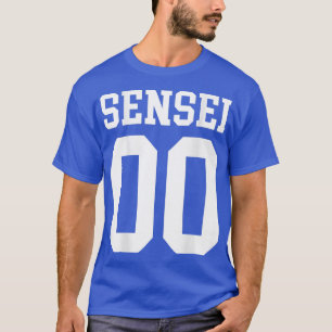 Sensei Jersey Anime Manga Japanska T Shirt