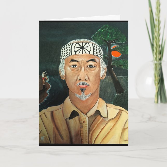 Sensei Painting av Alfred Fox Kort (Framsida)