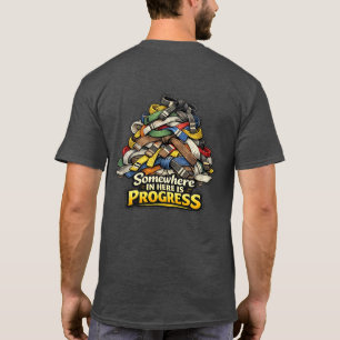 Sensei’s Förnödenheter Någonstans Här Är Framsteg T Shirt