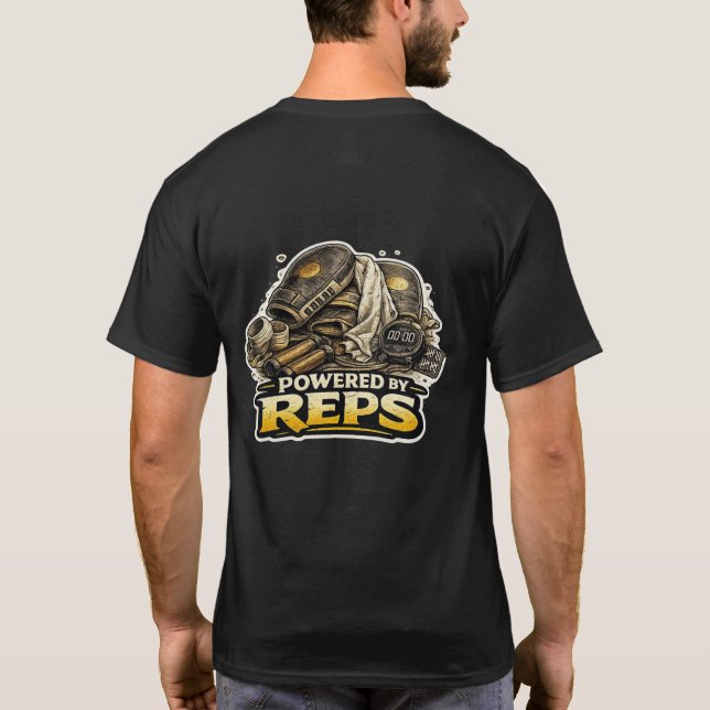 Sensei’s Supplies Drivs av Reps Kampsport T Shirt (Baksida)