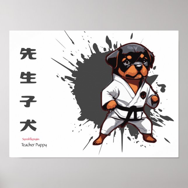 Sensei Valp Poster (Framsidan)
