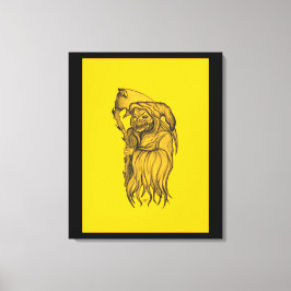 Sensenmann - Döden Canvastryck