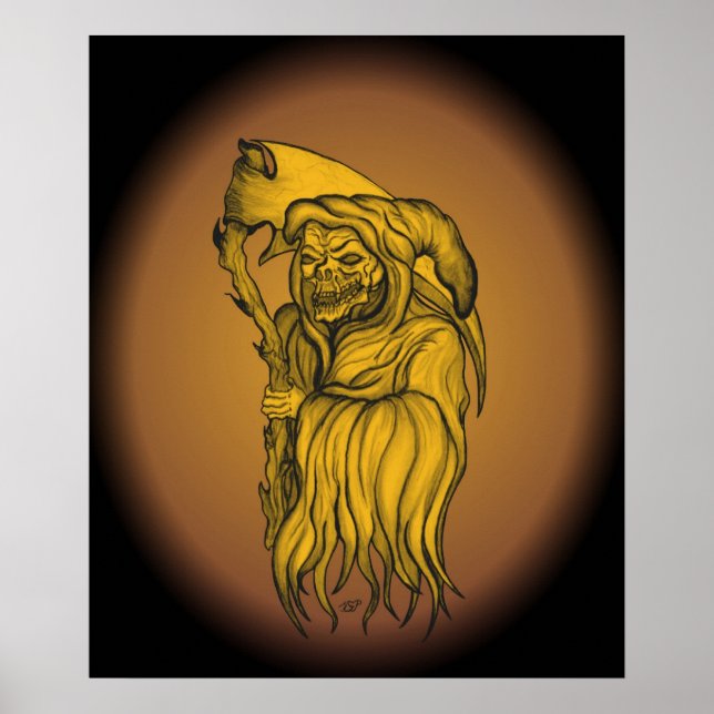 Sensenmann - Döden Poster (Framsidan)