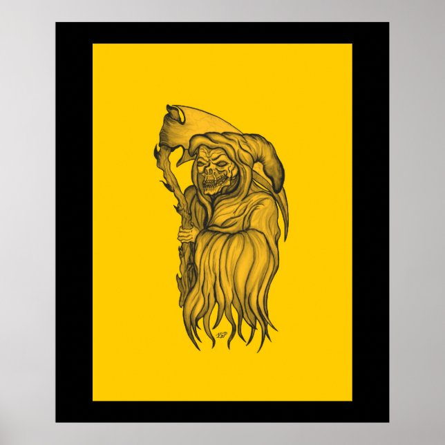 Sensenmann - Döden Poster (Framsidan)