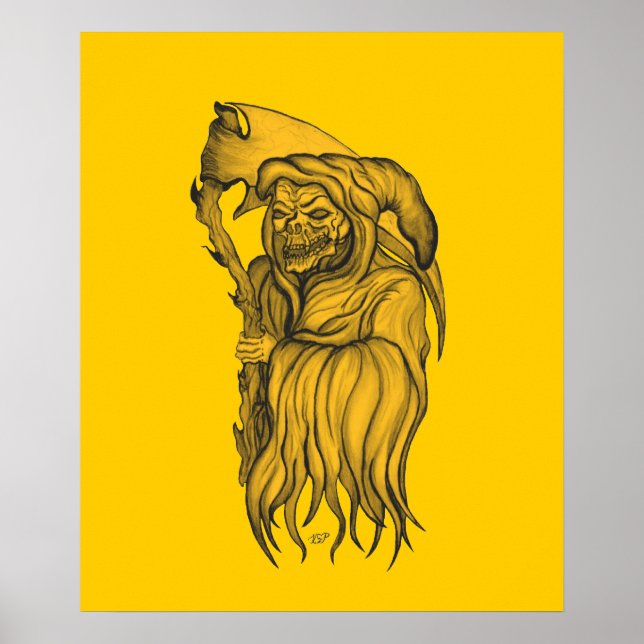 Sensenmann - Döden Poster (Framsidan)