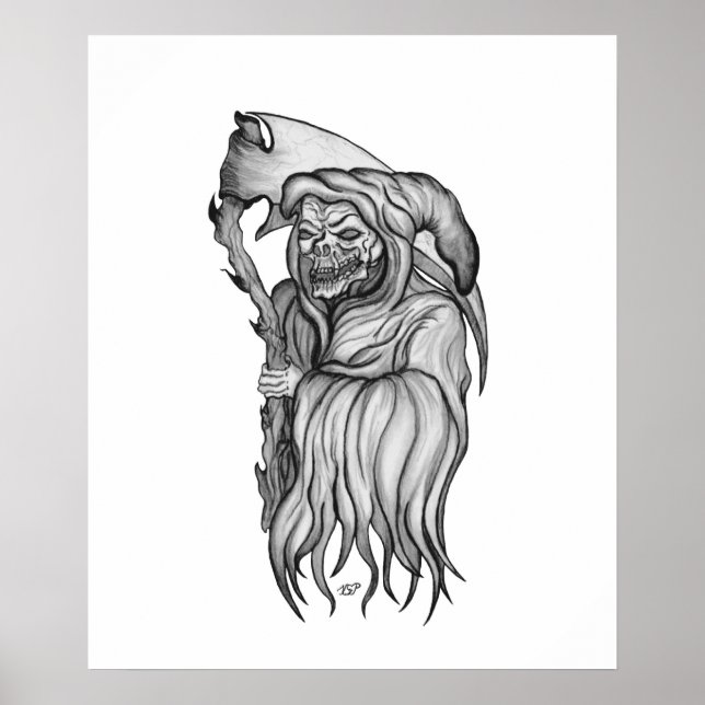 Sensenmann - Döden Poster (Framsidan)