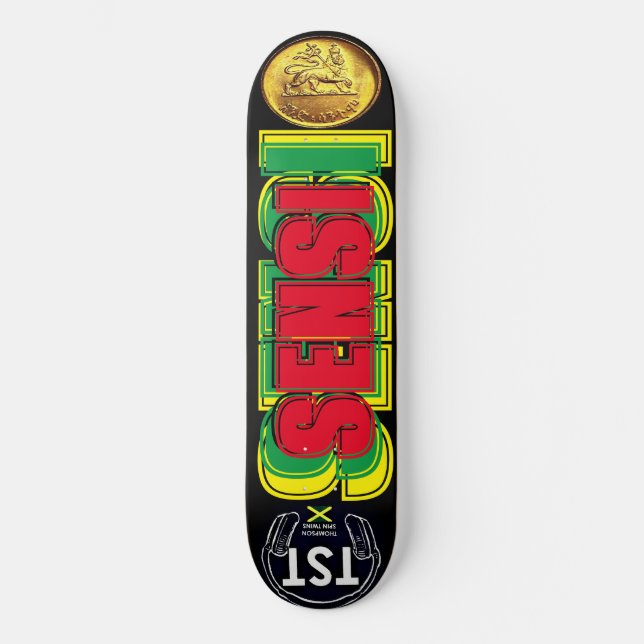 SENSI Officiell JMT 8 1/4-tums Skateboard Deck (Framsida)