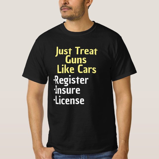 Sensibilitet 2:a ändring Te T Shirt (Framsida)