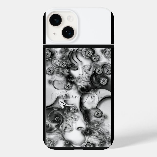 ’Sensitive Muse’, Apple iPhone 14 Fodral (Baksida)