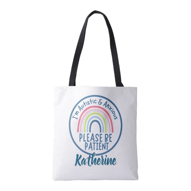 Sensorisk medvetenhet handväskor| Personlig Tygkasse (Sensory Awareness Tote bag| Personalized Bag)