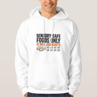 Sensoriskt Säkra Livsmedel Endast Rolig ADHD-Hoodi Hoodie