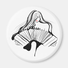 Sensuell Bandoneon Magnet