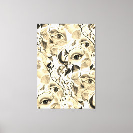 Sensuell Chic för konsthakonst - konst Canvastryck