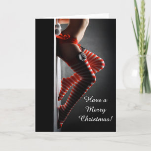 Sensuell jul helgkort