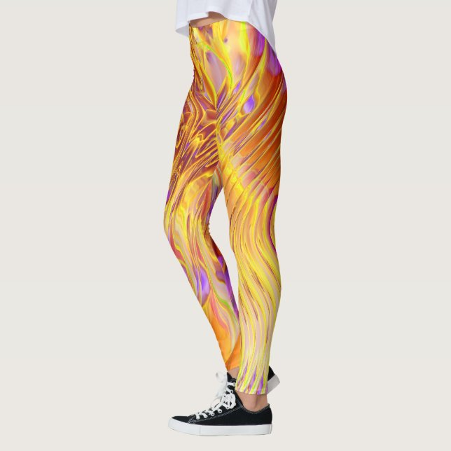 Sensuella 3 legeringar leggings (Vänster)