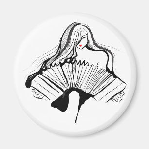 Sensuella Bandoneon Magnet