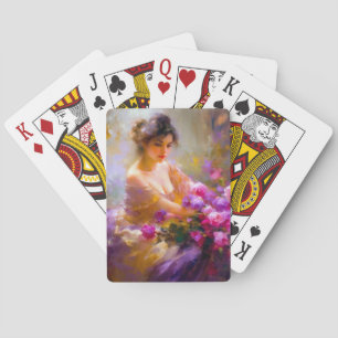 Sensuella Porträtt Casinokort