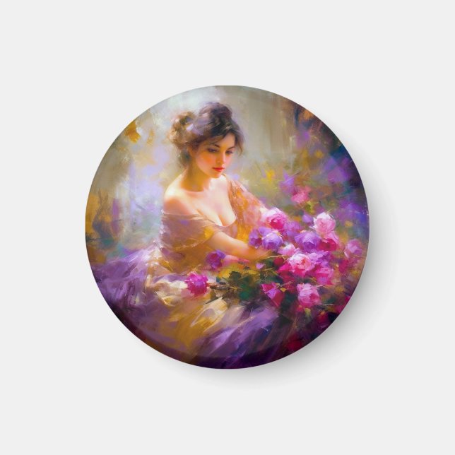 Sensuella Porträtt Magnet (Framsidan)