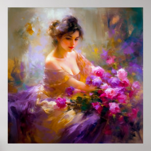 Sensuella Porträtt Poster