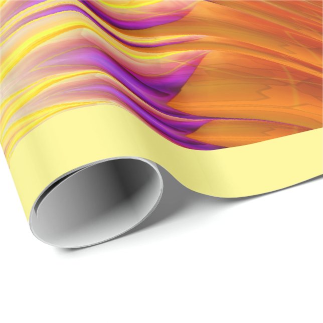 Sensuous 3 Wrapping Papper Presentpapper (Rullad Hörn)