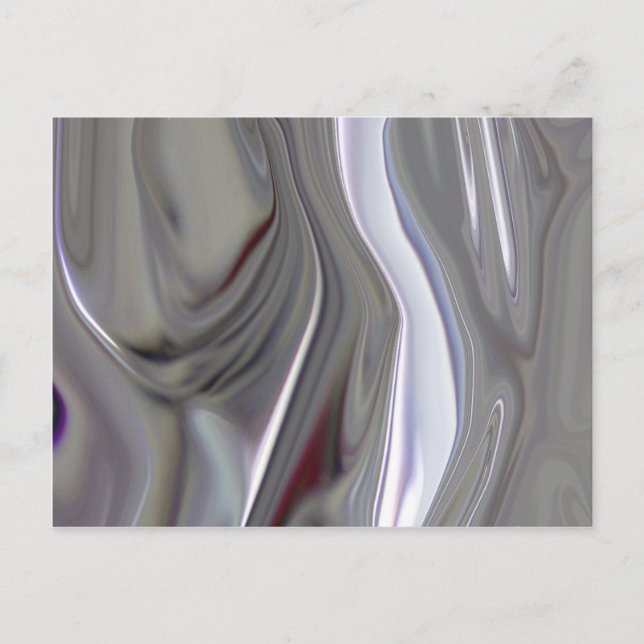 Sensuous Silver Vykort (Framsida)