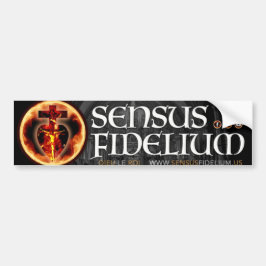 Sensus Fidelium Bumper Sitcker Bildekal