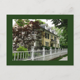 Sent 1800-tal Adam Stil House Vykort