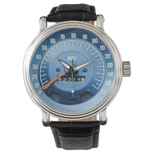 Sent 1960-tal Klassisk Sportbil Hastighetsmätare Armbandsur