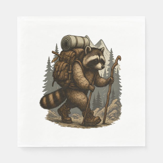 Sent Camping Hiking Pappersservett (Framsidan)