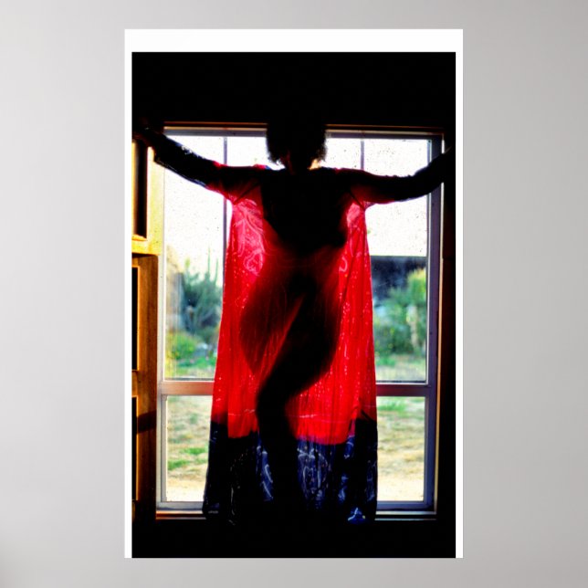 Sent eftermiddag, Baja, Kalifornien Poster (Framsidan)