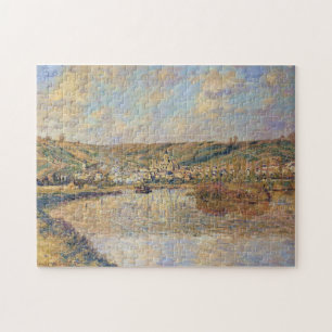 Sent eftermiddag i Vetheuil Monet Fine Art Pussel