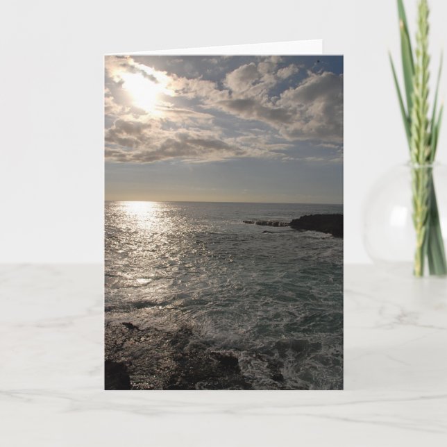 Sent eftermiddag i Waianae Kort (Framsida)