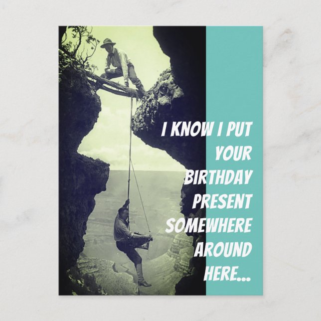 Sent födelsedagskort vykort (Framsida)