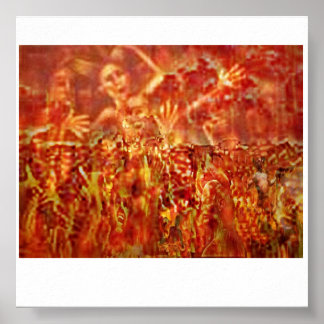 Sent för bön poster