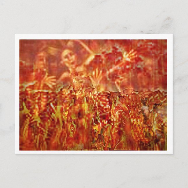 Sent för bön vykort (Framsida)