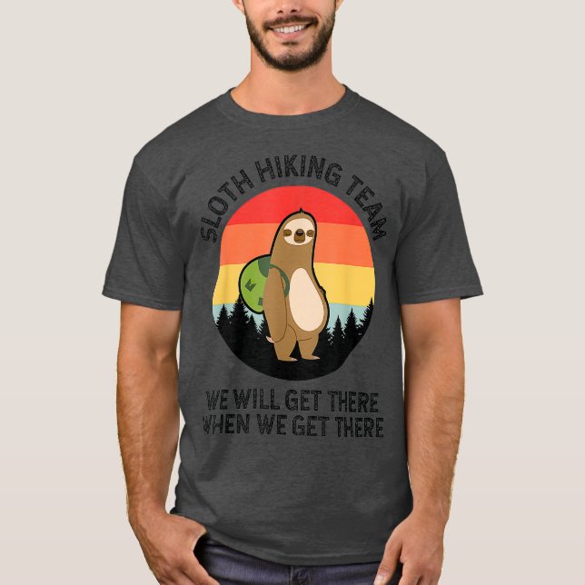 Sent Hicki-teamet - vi kommer dit när vi är där T Shirt (Framsida)