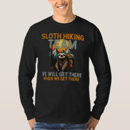 Sent Hiking Team - utomhus Äventyr T Shirt