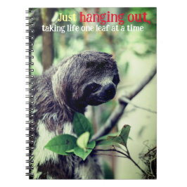 Sent i träd-foto anteckningsbok