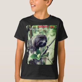 Sent i träd-foto t shirt
