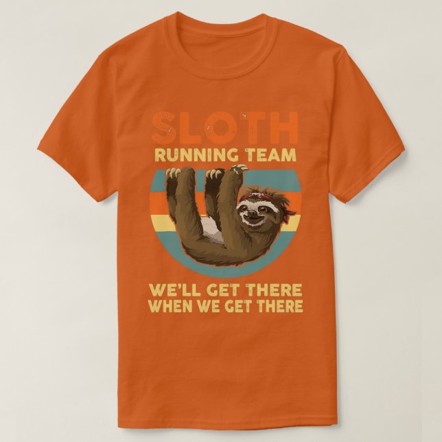 Sent igång-teamet Vi kommer dit 1 T Shirt (Design framsida)